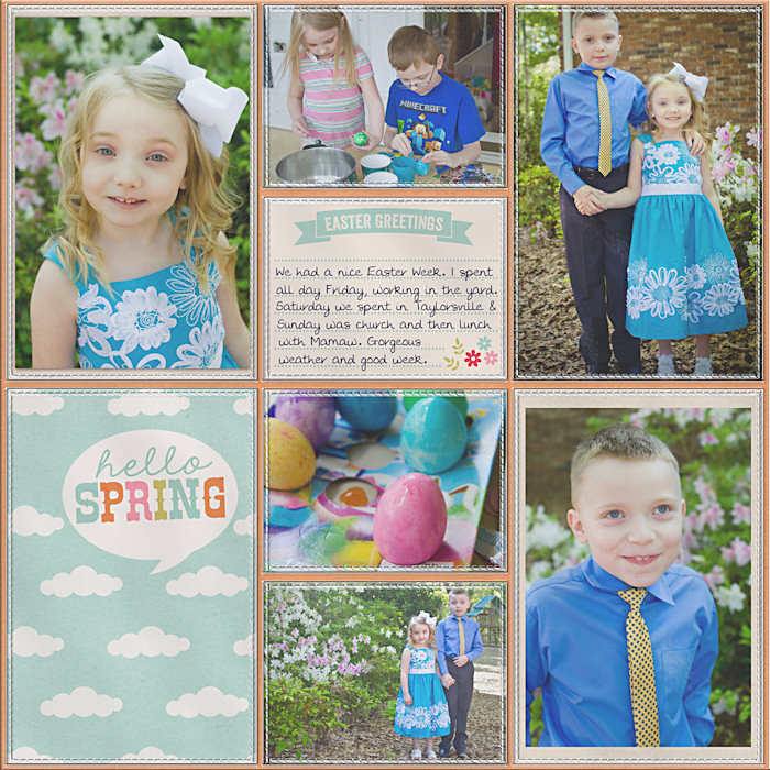 Project Life 2014 Week 16 Right