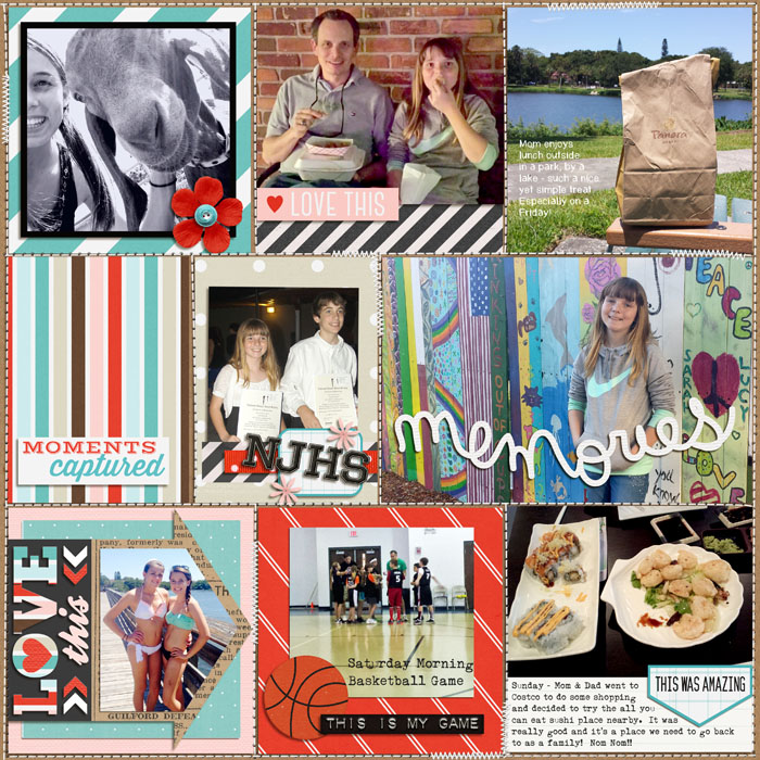 Project Life 2014 - Week 20 Right