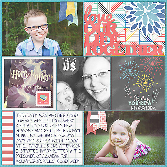 Project Life 2014 Week 29 Right