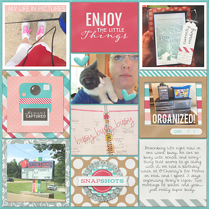 Project Life 2014 Week 35 Left