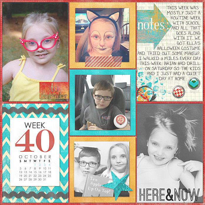 Project Life 2014 Week 40 Right