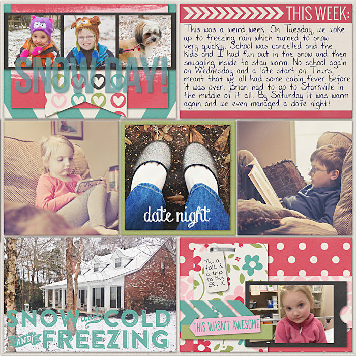 Project Life 2014 Week 5 Right