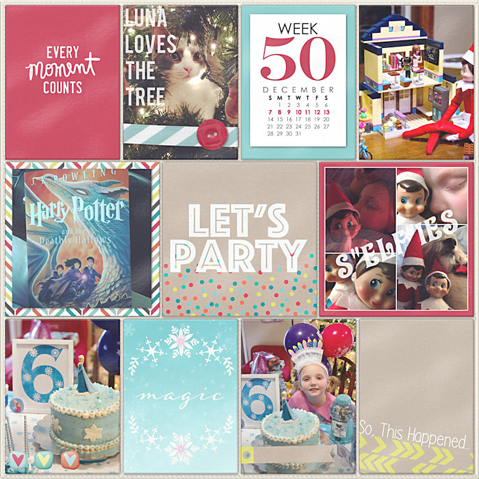 Project Life 2014 Week 50 Right