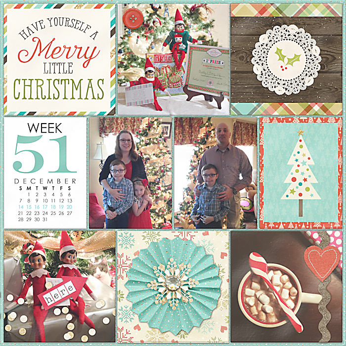 Project Life 2014 Week 51 Left