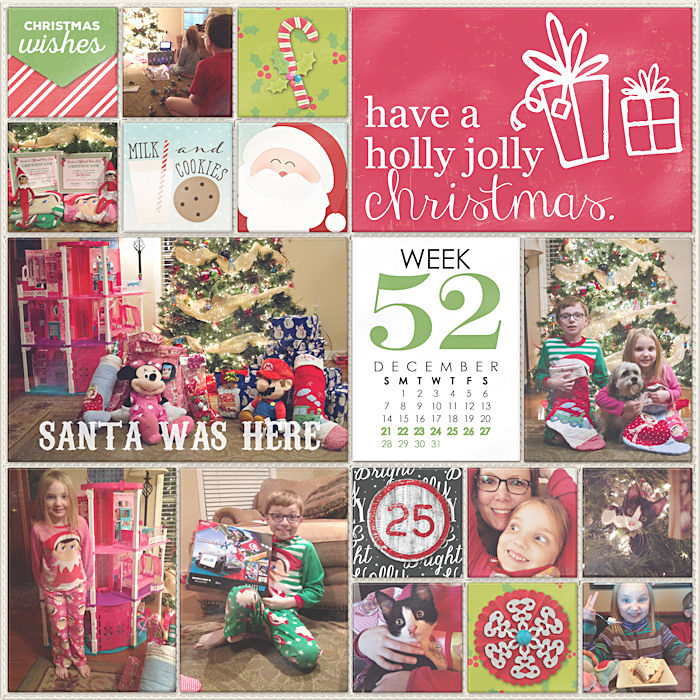 Project Life 2014 Week 52 Right