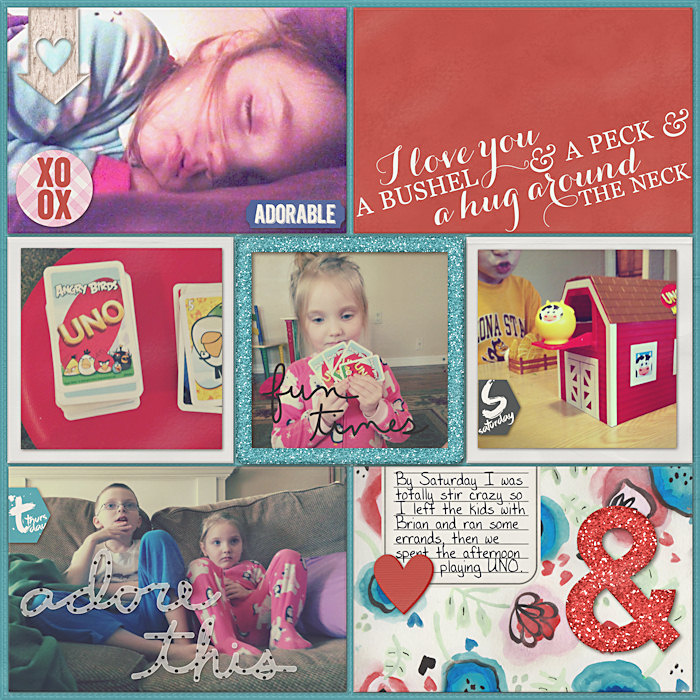 Project Life 2014 Week 6 Right
