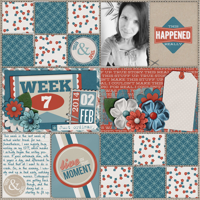 Project Life 2014 - Week 7