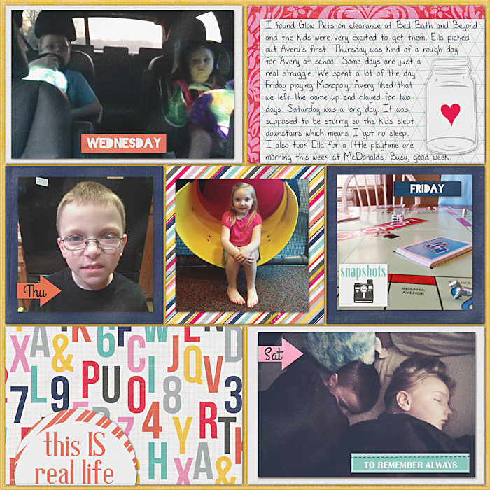 Project Life 2014 Week 8 Right