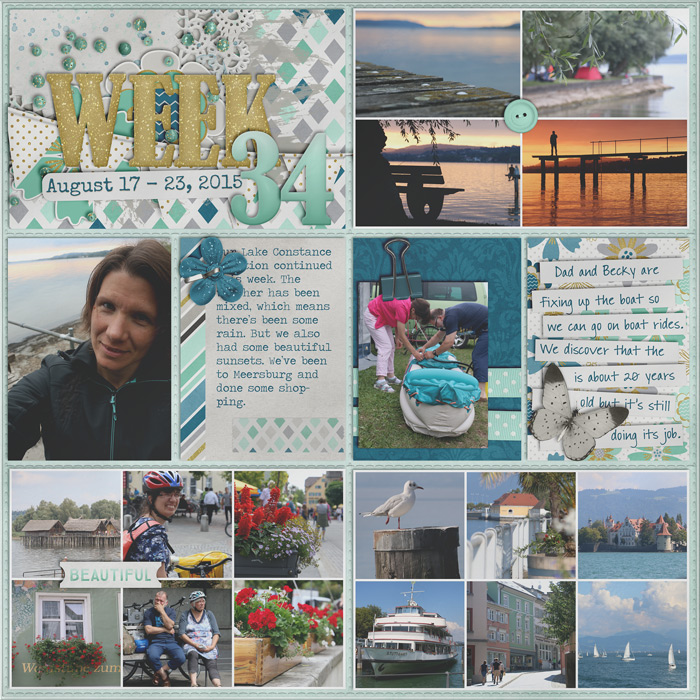 Project Life 2015 - Week 34 (left)
