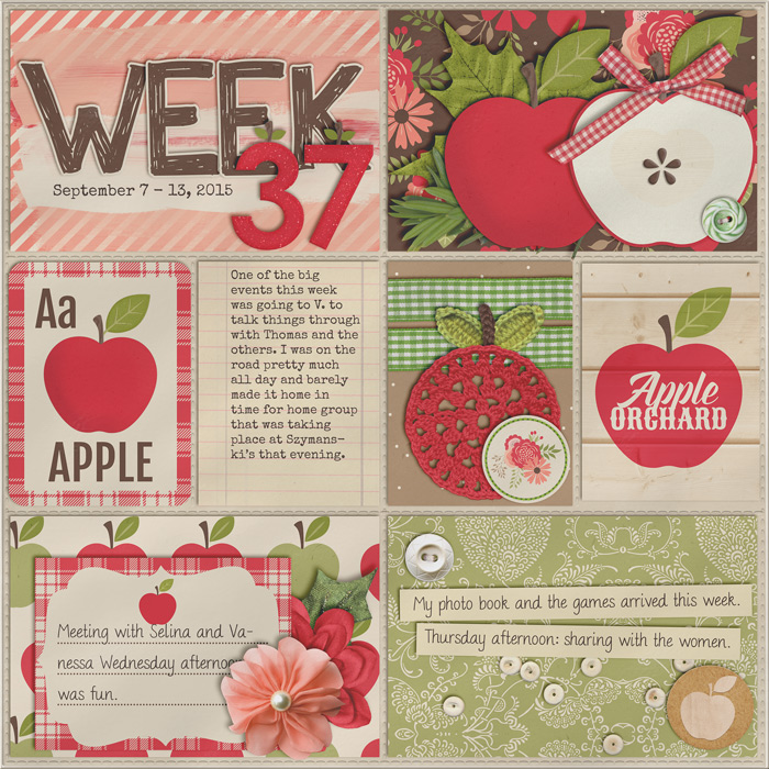 Project Life 2015 - Week 37