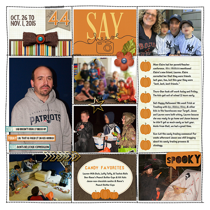 Project Life 2015, wk 44A
