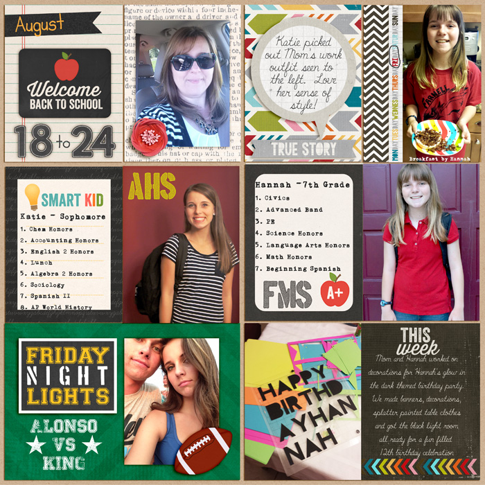 Project Life - Aug 18-24 Left