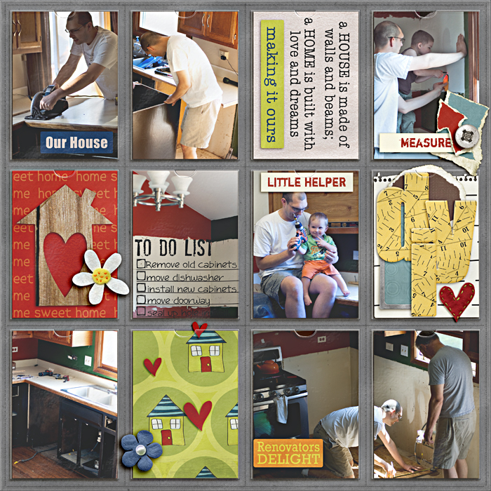 Project Life - Home Reno insert - Left