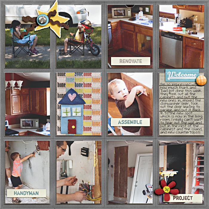 Project Life - Home Reno insert - Left