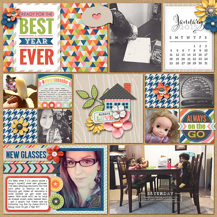 Project Life: January 2-3