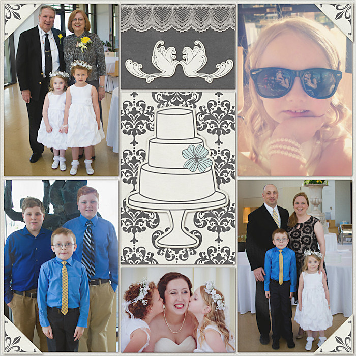 Project Life Week 13 Wedding Insert Right