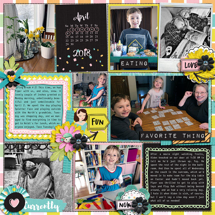 Project Life week 14 left