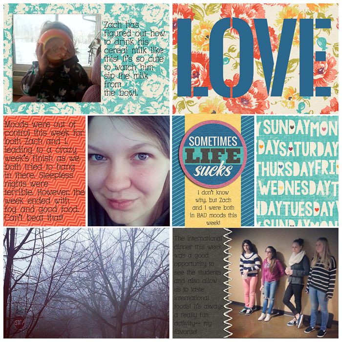 Project Life: Week 2-- Right