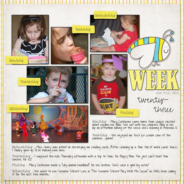 Project Life Week 23