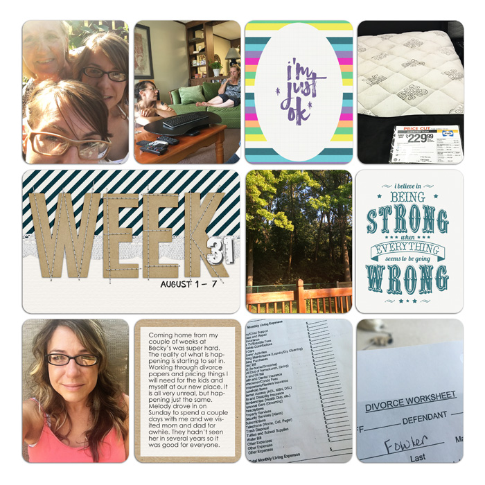 Project Life Week 31