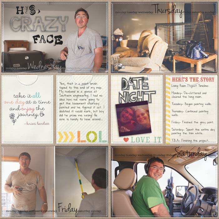 Project Life: Week 33 (right)