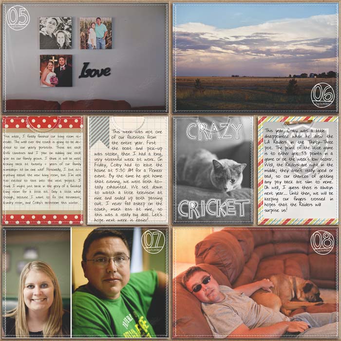 Project Life- Week 36 (right)