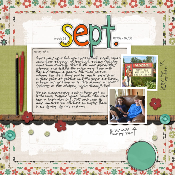 Project Life week 36