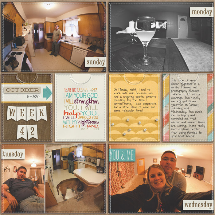 Project Life- Week 42 (left)