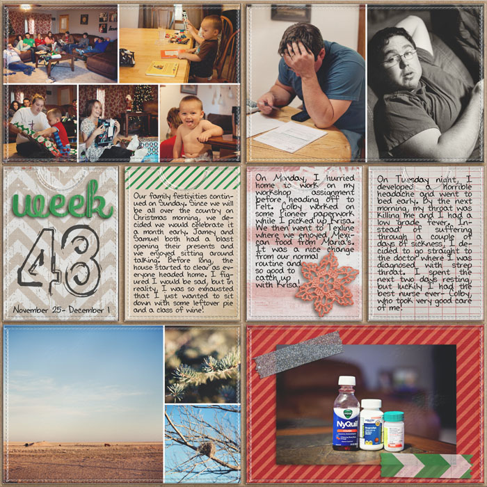 Project Life- Week 48- left