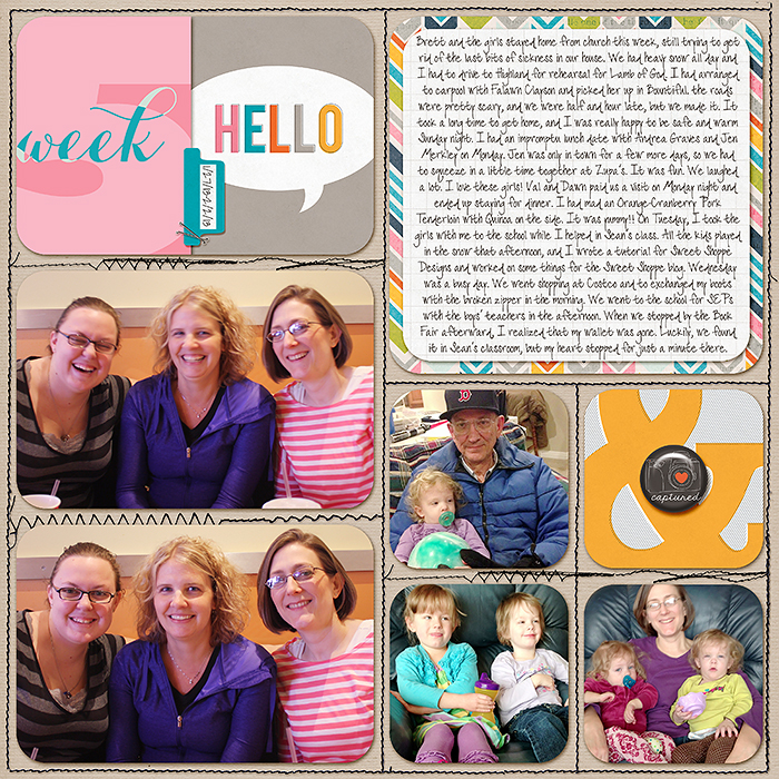 Project Life Week 5-Page 1