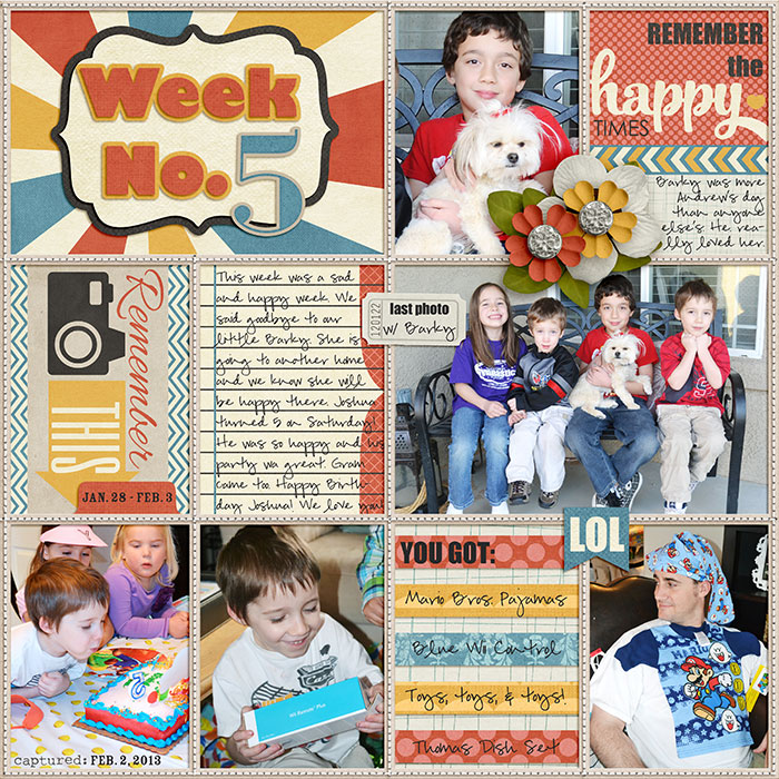 Project Life Week 5