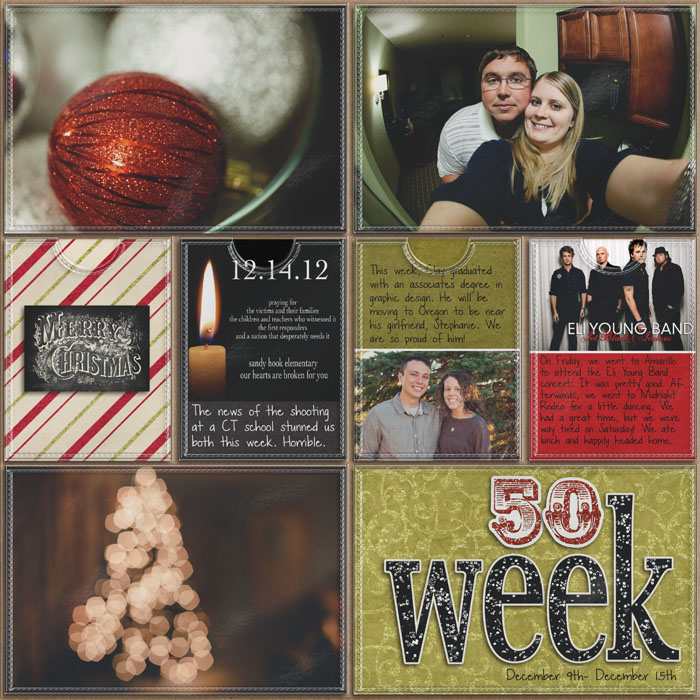 Project Life- Week 50 (right)