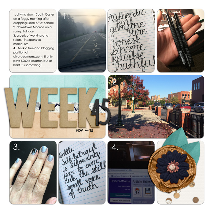 Project Life Week's 45
