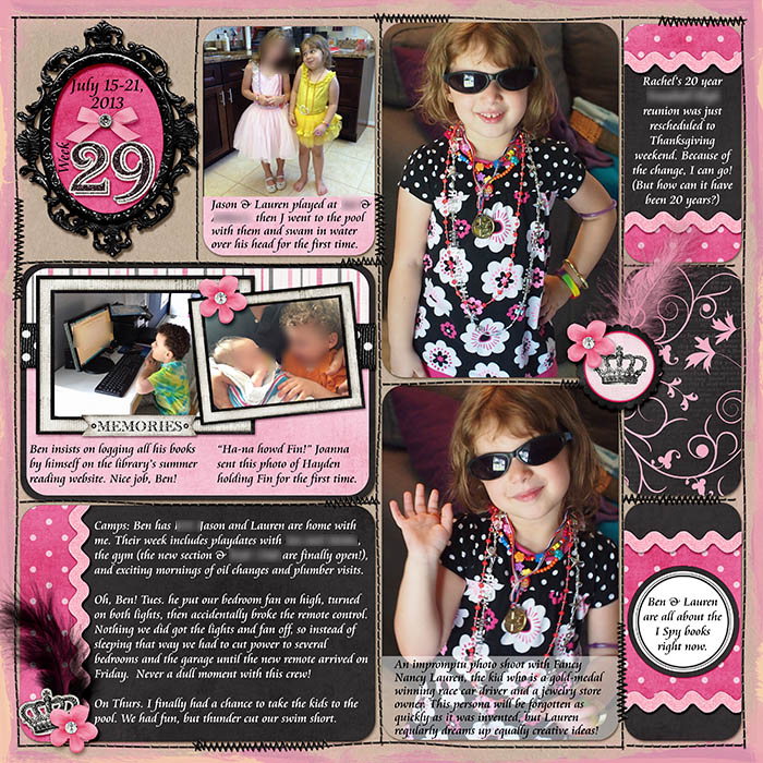 Project Life, wk 29A