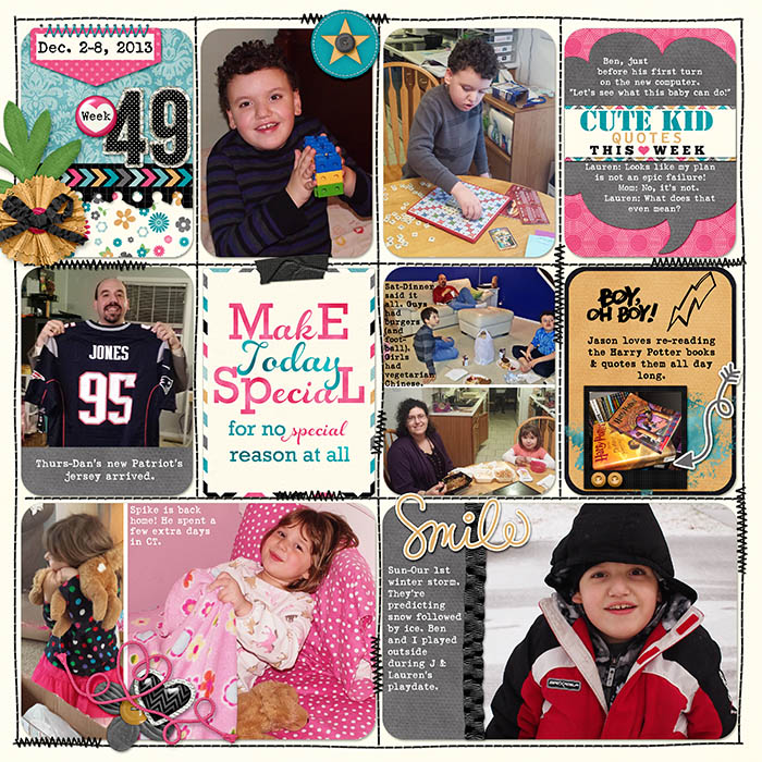 Project Life, Wk 49A