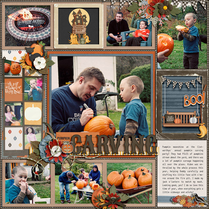 Pumpkin Carving right
