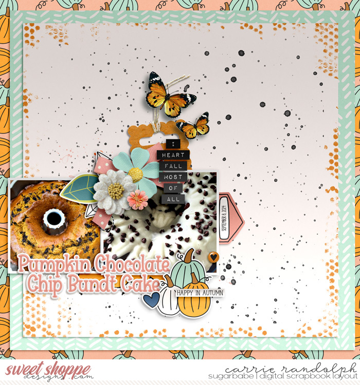 Pumpkin Chocolate Chip Bundt Cake