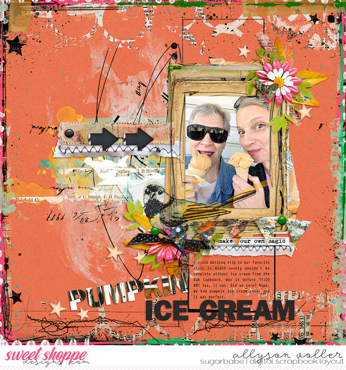 Pumpkin ice cream