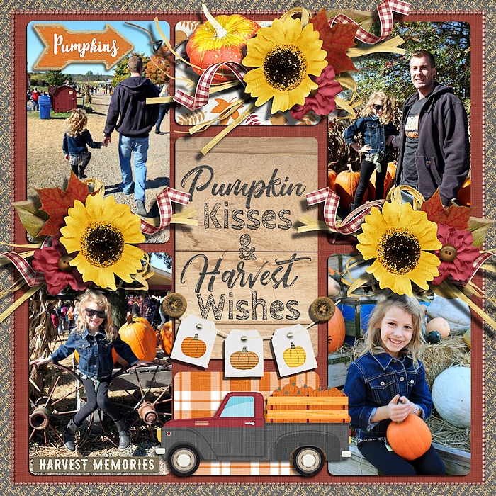 Pumpkin kisses and harvest wishes