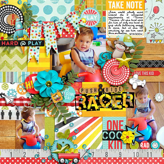 Push & Ride Racer