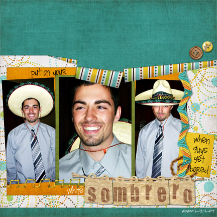 put on your white sombrero
