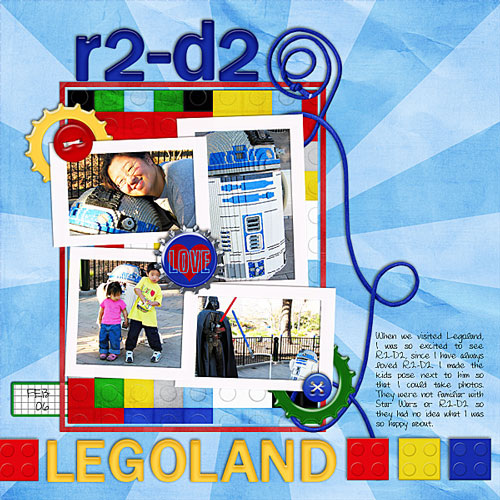 r2-d2 @ Legoland