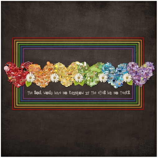 Rainbow Hearts