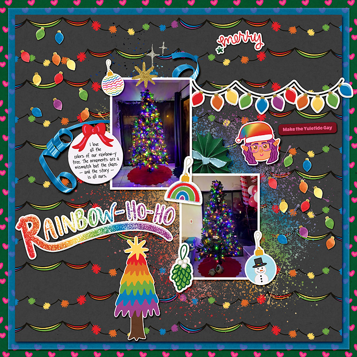 rainbow tree