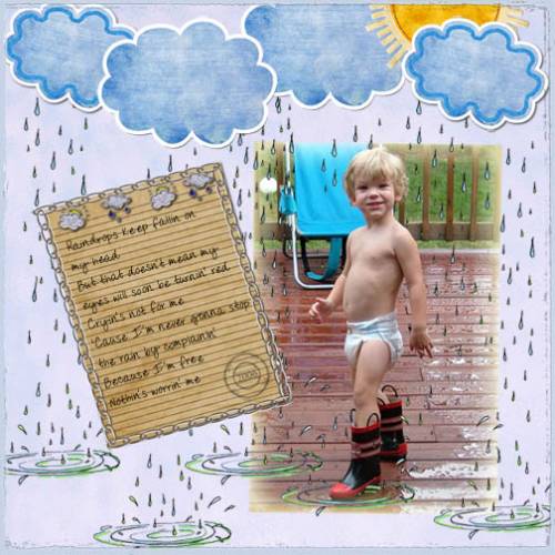 Raindrops keep fallin'