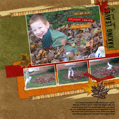 Raking Leaves