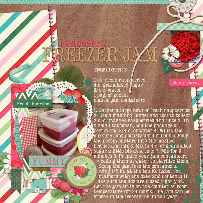 Raspberry Freezer Jam