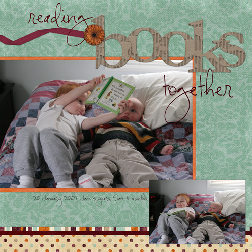 reading books together