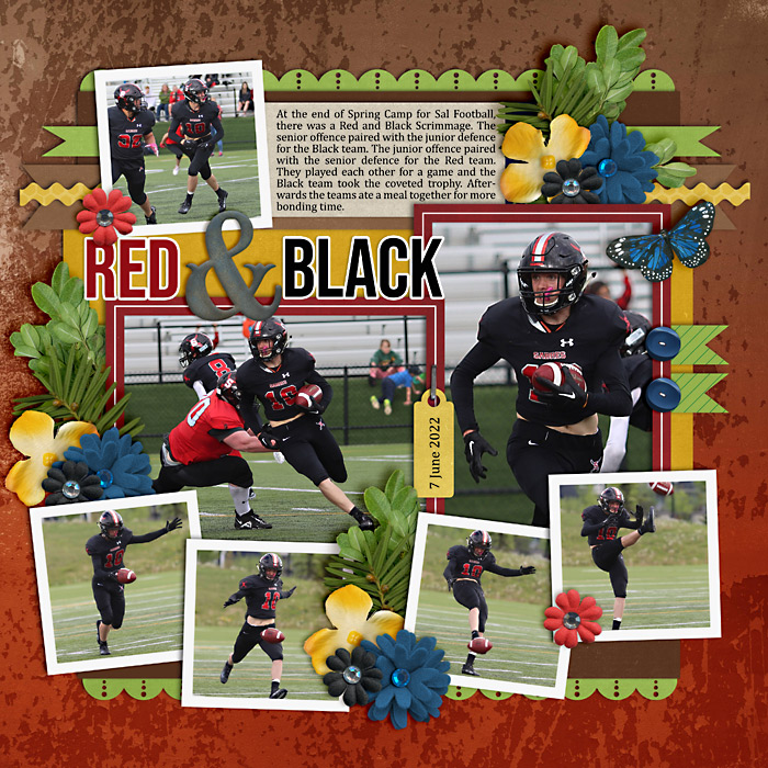 Red & Black