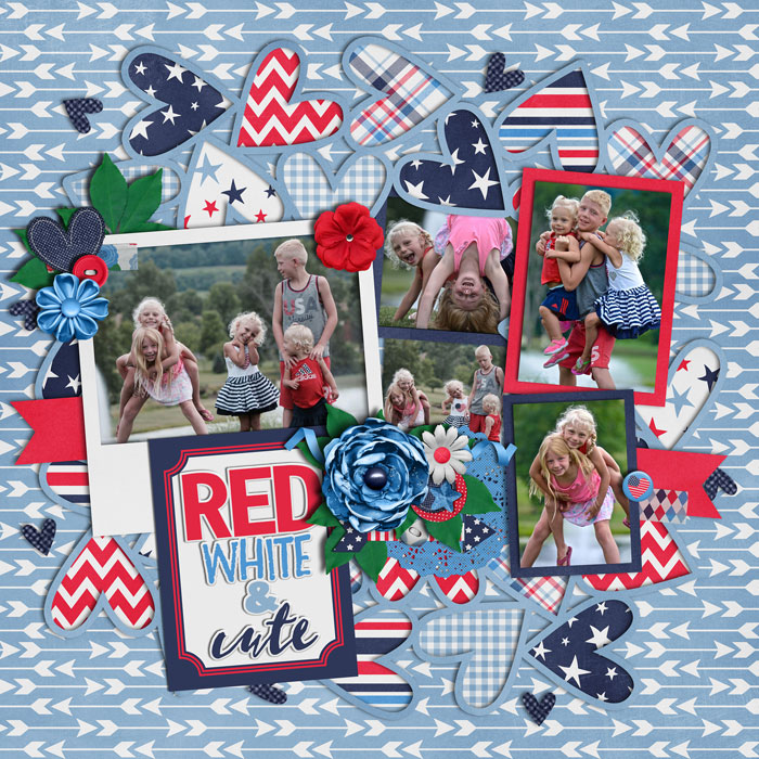 Red White and Cute